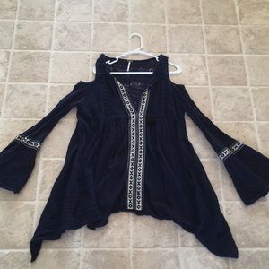Free People Boho Bell sleeve Tunic